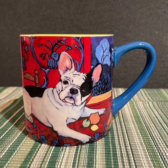 Muttisse French Bulldog mug by Paw-palettes 14 oz - Picture 1 of 7
